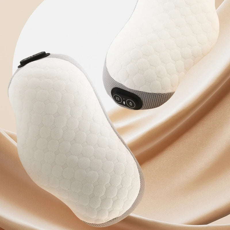 USB Heated Neck Massager Pillow