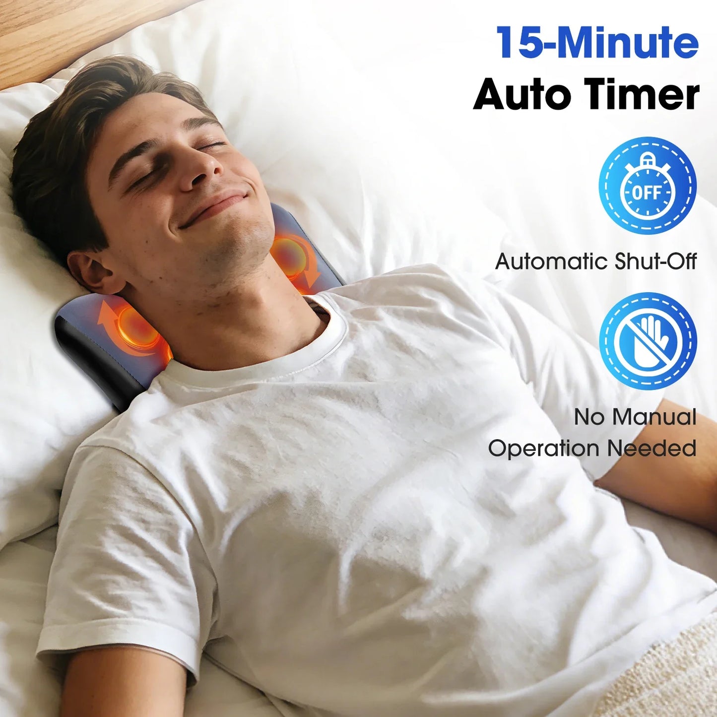 2-in-1 Heated Back Massager