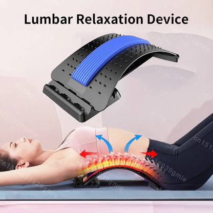 Adjustable Back Stretcher Massager