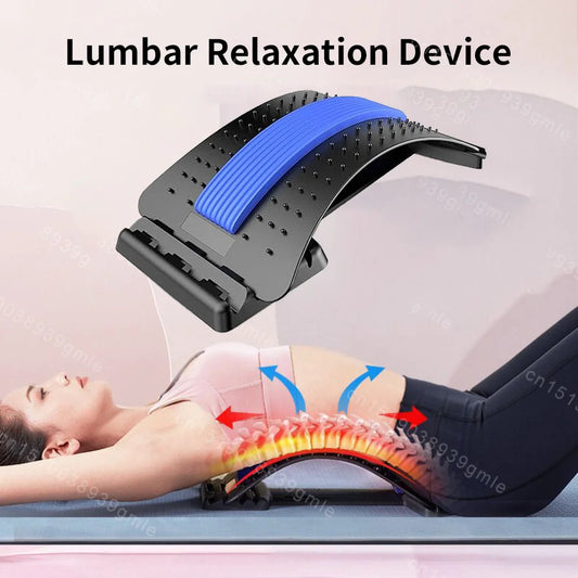 Adjustable Back Stretcher Massager