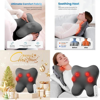 Heated Shiatsu Massager with Remote