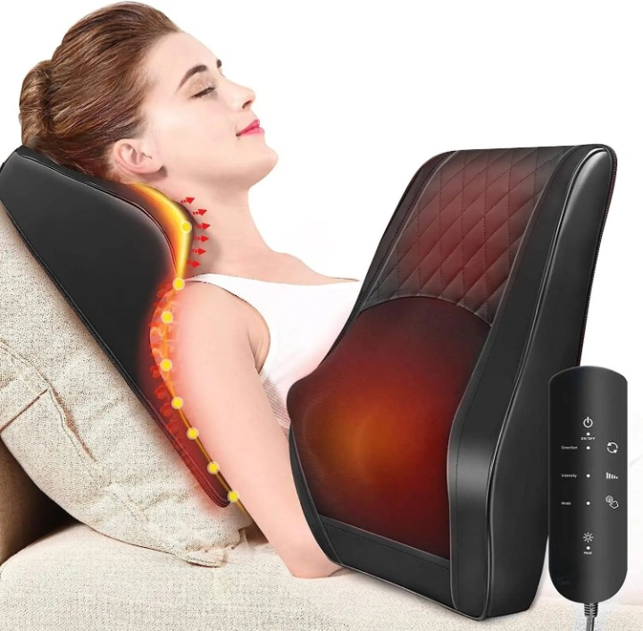 3D Kneading Back Massager with Heat