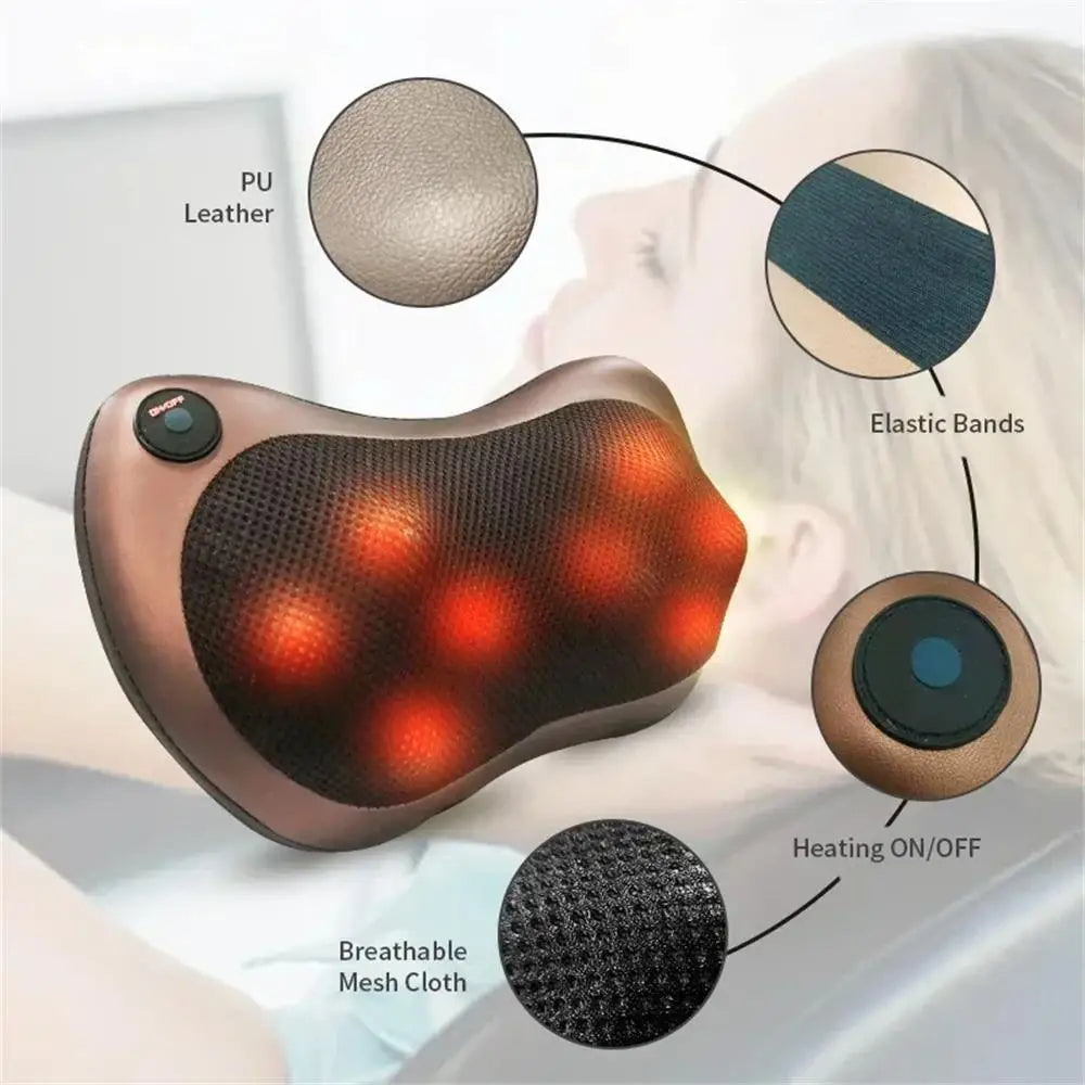 Electric Neck & Shoulder Massage Pillow