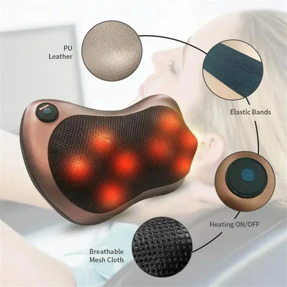 Electric Neck & Shoulder Massage Pillow