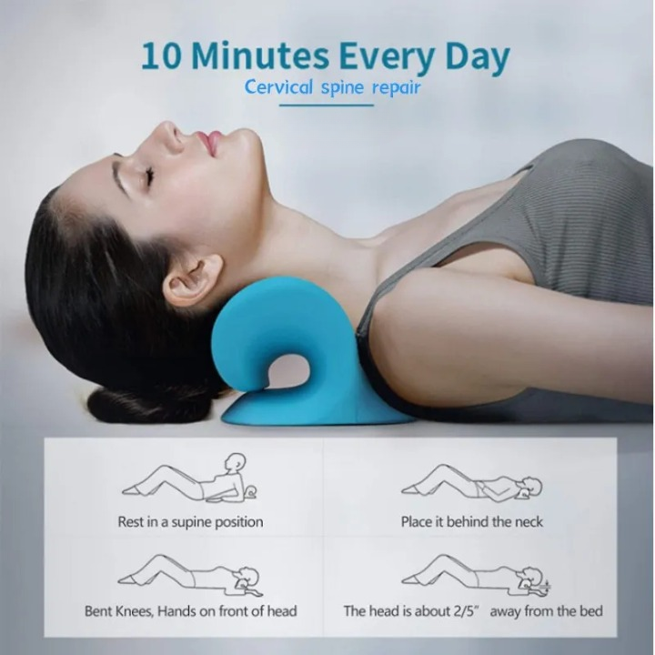 Cervical Neck Stretcher Massage Pillow