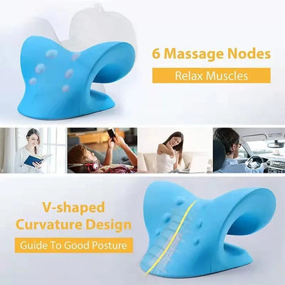 Cervical Neck Stretcher Massage Pillow