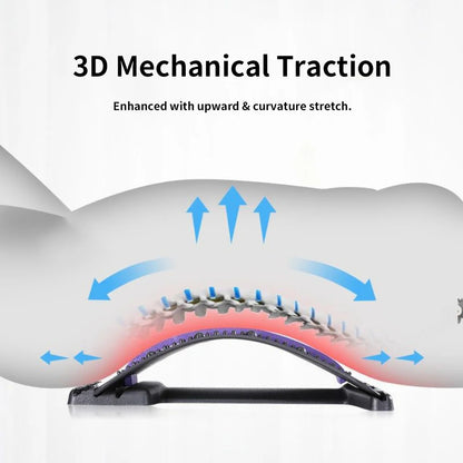 Adjustable Back Stretcher Massager