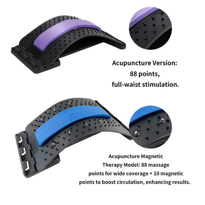 Adjustable Back Stretcher Massager