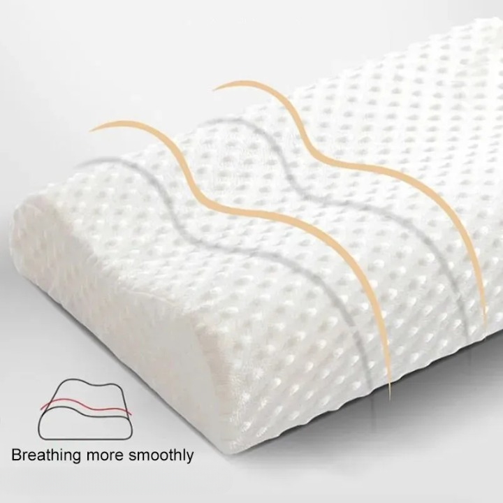 Adjustable Orthopedic Contour Memory Foam Pillow